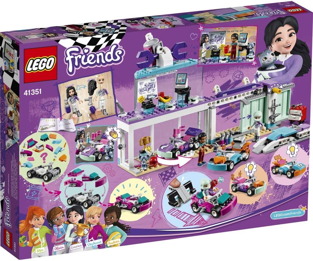 LEGO Friends Tuning-Werkstatt 41351 Kinderspielzeug Single, Single