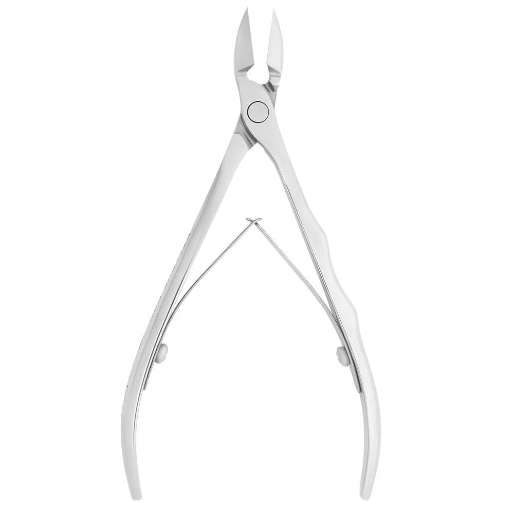 K-01 Profi Hautzange Staleks Länge 12cm Schnitt 1,4cm Lederschutzhülle