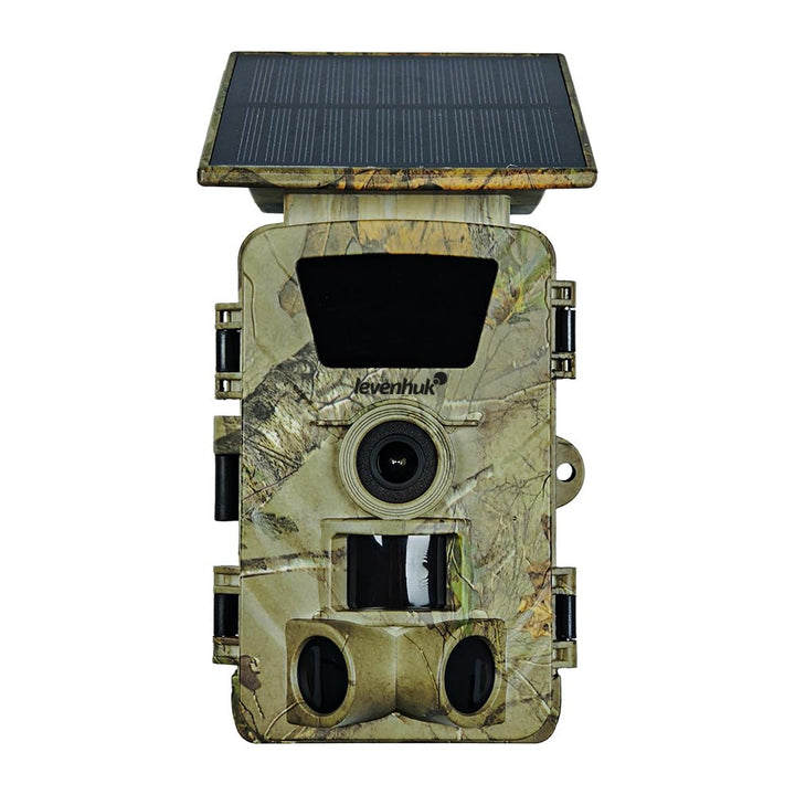 Levenhuk Trap WF30 Wildkamera – 60MP 5K Tierkamera mit Nachtsicht, PIR Bewegungsmelder, IR/Farbmodus