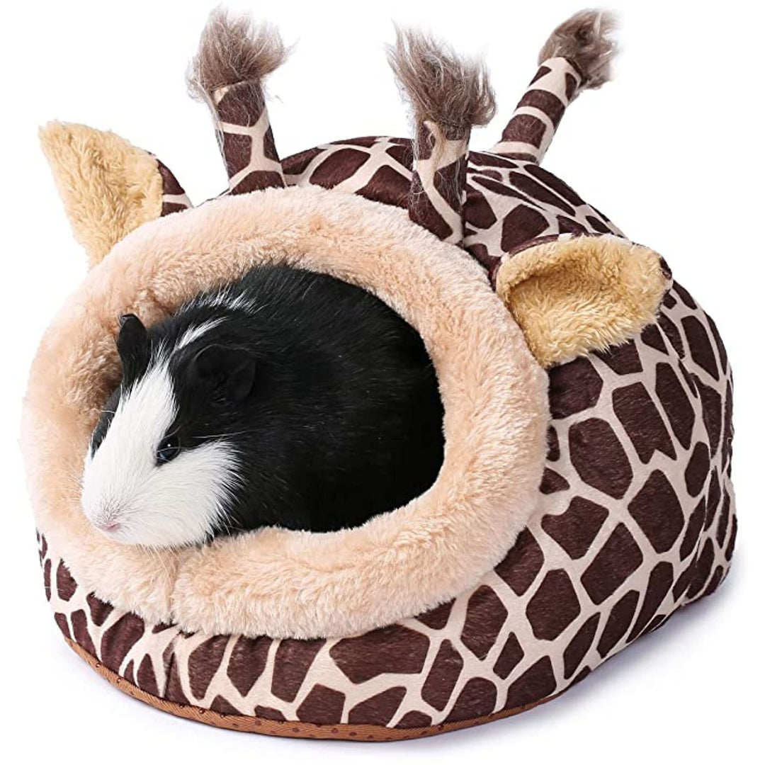 JanYoo Kleintierhöhle für Chinchilla, Igel, Meerschweinchen, Käfigzubehör, Spielzeug, für Bartagame,