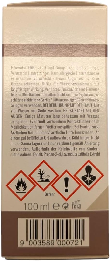 TIROLER STEINÖL Sauna-Öl Konzentrat Speik-Lavendel
