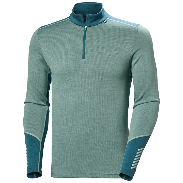 Helly Hansen Herren Lifa Merino Midweight 1/2 Zip 489 Cactus XXL, Kaktus XXL