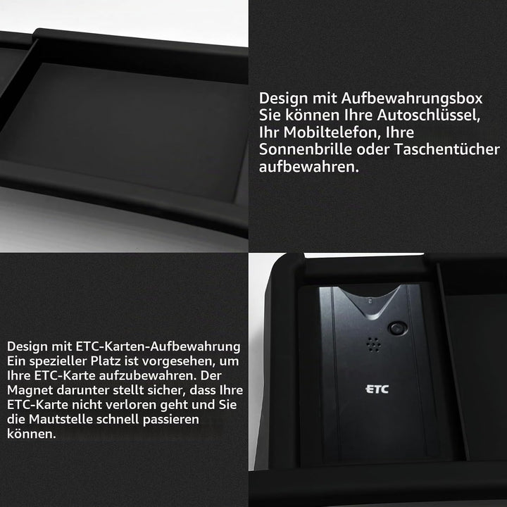 TTCR-II Kompatibel mit BMW X1 Handyhalterung Navigations Bildschirm Rücken Organizer Tablett Smartph