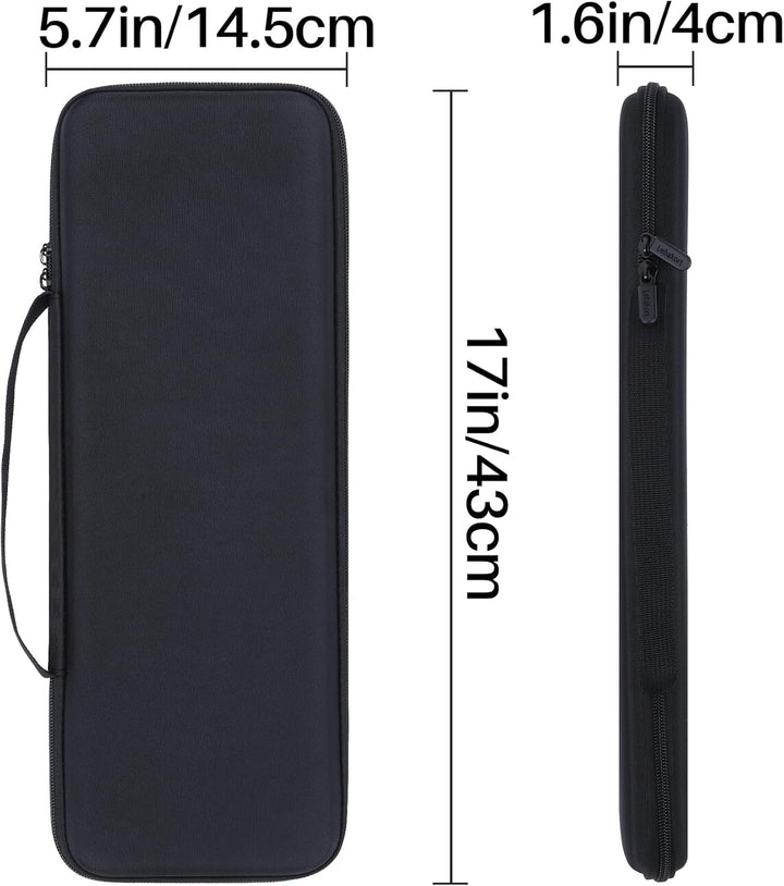 Lebakort Hart Reise Schutz Hülle Etui Tasche für Logitech Signature Slim Solar+ K980 Tastatur