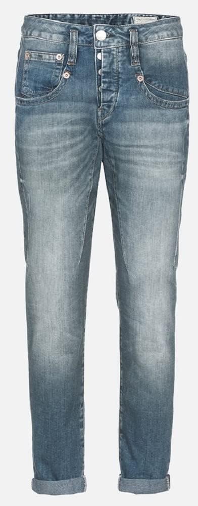 Herrlicher, Shyra Cropped Jeans aus Bio-Baumwolle mit hohem Bund, 27