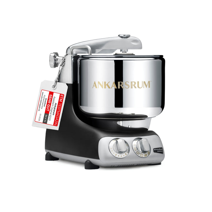 Ankarsrum 6230 BK Original 6230-Black Assistent Original-AKM6230 Kitchen Machine-Black (B), Aluminiu