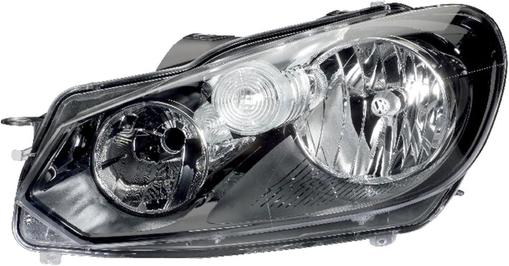 HELLA 1EG 009 901-211 FF/Halogen-Hauptscheinwerfer - links - für u.a. VW Golf VI (5K1) Links Halogen