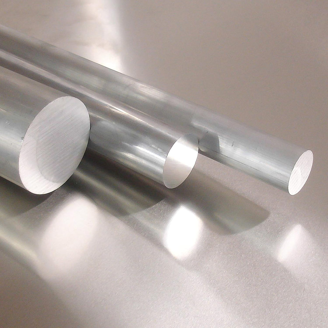 Aluminium Rund Durchmesser Ø 25mm | Länge = 500mm (50cm) Rundstab zum Drehen, Fräsen, Bohren, Sägen