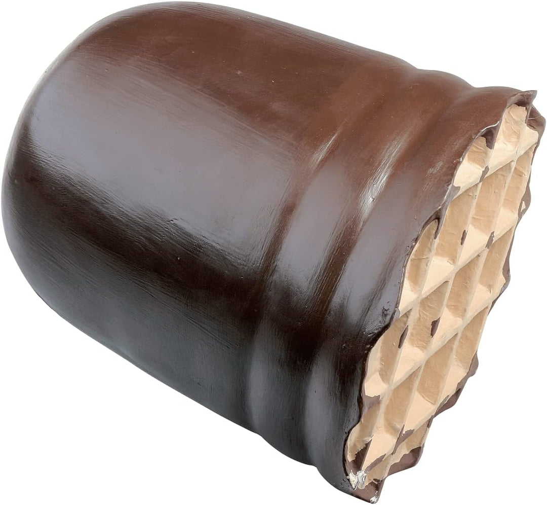 Deko XXL Schokokuss Lebensmittel-Attrappe, Imitat, Fake Dekoration 35 cm