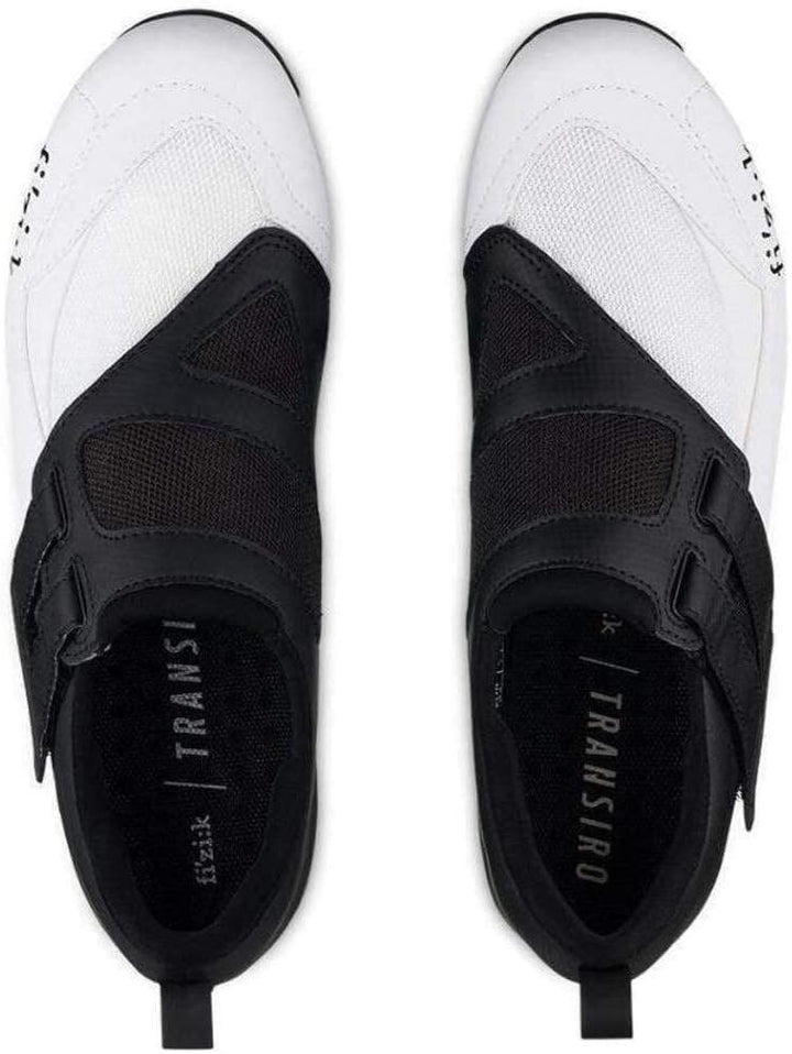 fizik Powerstrap R4 Herren Triathlon Schuhe 41 EU Weiss Schwarz, 41 EU Weiss Schwarz