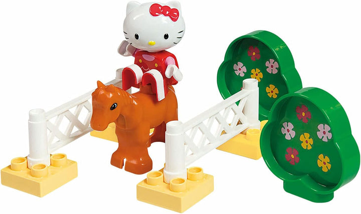 BIG Spielwarenfabrik Hello Kitty Bausteine Starter Set - 22 Teile - 3-7 Jahre