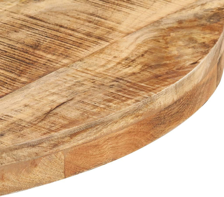 vidaXL Raues Mangoholz Bistrotisch Bartisch Stehtisch Tresentisch Küchentisch Esstisch Bartresen Tis