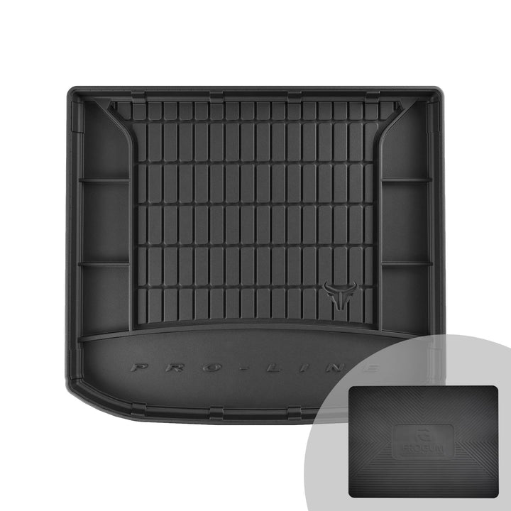FROGUM ProLine 3D Gummimatte Exklusive Auto Kofferraummatte Kofferraumwanne für SEAT Toledo III 2004