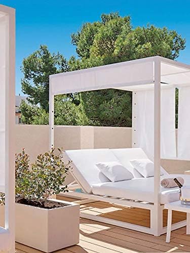Pflanzwerk® Pflanzkübel TUB Sand 45x100x45cm *Frostbeständiger Blumenkübel* *UV-Schutz* *Qualitätswa