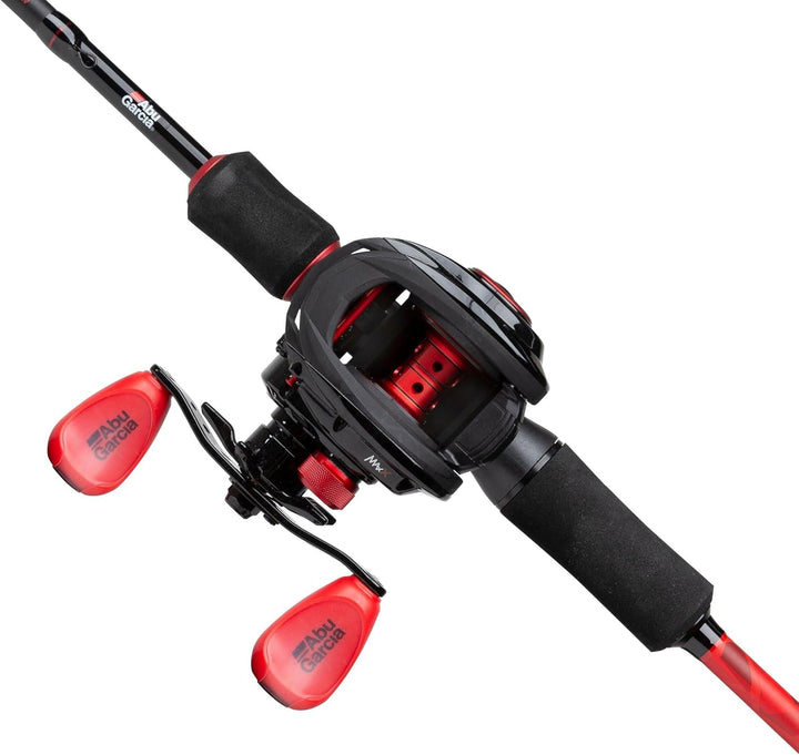 Abu Garcia MAX X Castingrute und Baitcast Rollen-Combo – Raubfischangel-Setup für Hecht, Barsch, Zan