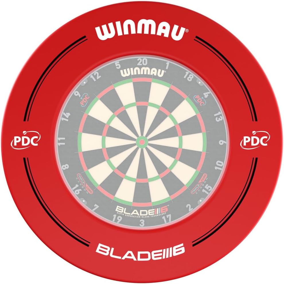 WINMAU Dartscheiben-Einfassungen, PDC Red