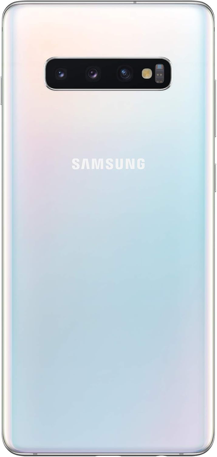 Samsung Galaxy S10+ Dual SIM, 128 GB interner Speicher, 8 GB RAM, prism Weiss, [Standard] Italienisc