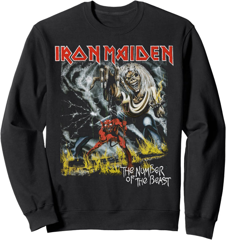 Iron Maiden - Eddie Number Of The Beast Sweatshirt