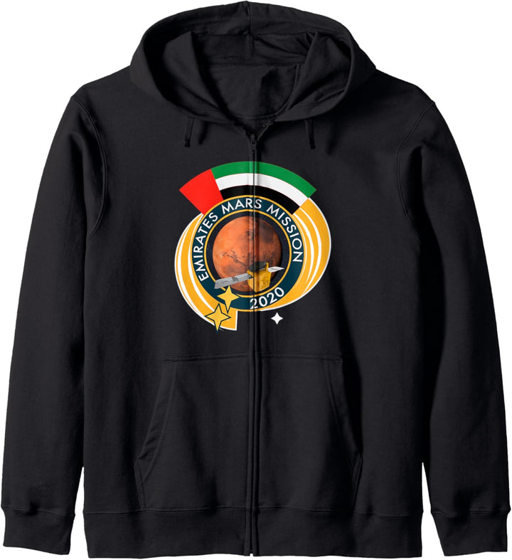 Vereinigte Arabische Emirate Emirates Mars Mission Logo Kapuzenjacke