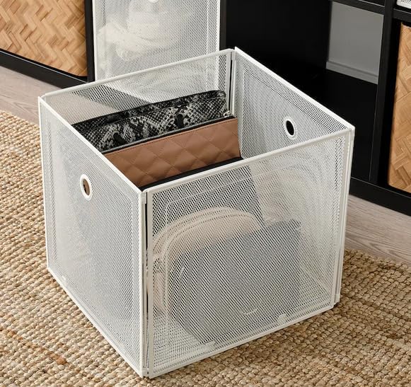 Generisch DRÖNJÖNS Aufbewahrungsbox, weiss, 33x37x33 (IKE 705.155.00) für Kallax Regal