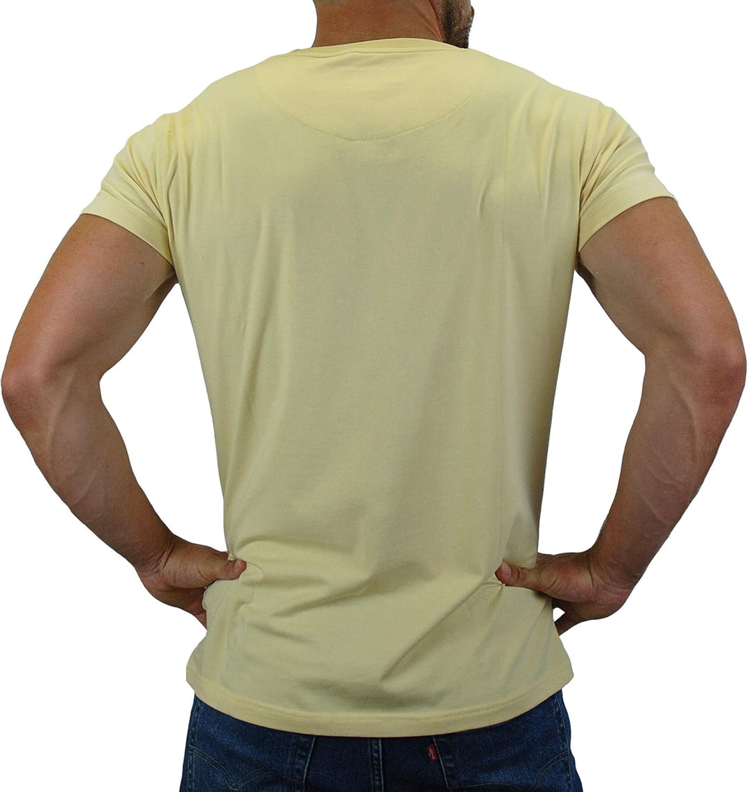 Brachial Premium Herren T-Shirt Sign Slim-Fit - für Freizeit Bodybuilding Workout Gym Kraftsport Fit