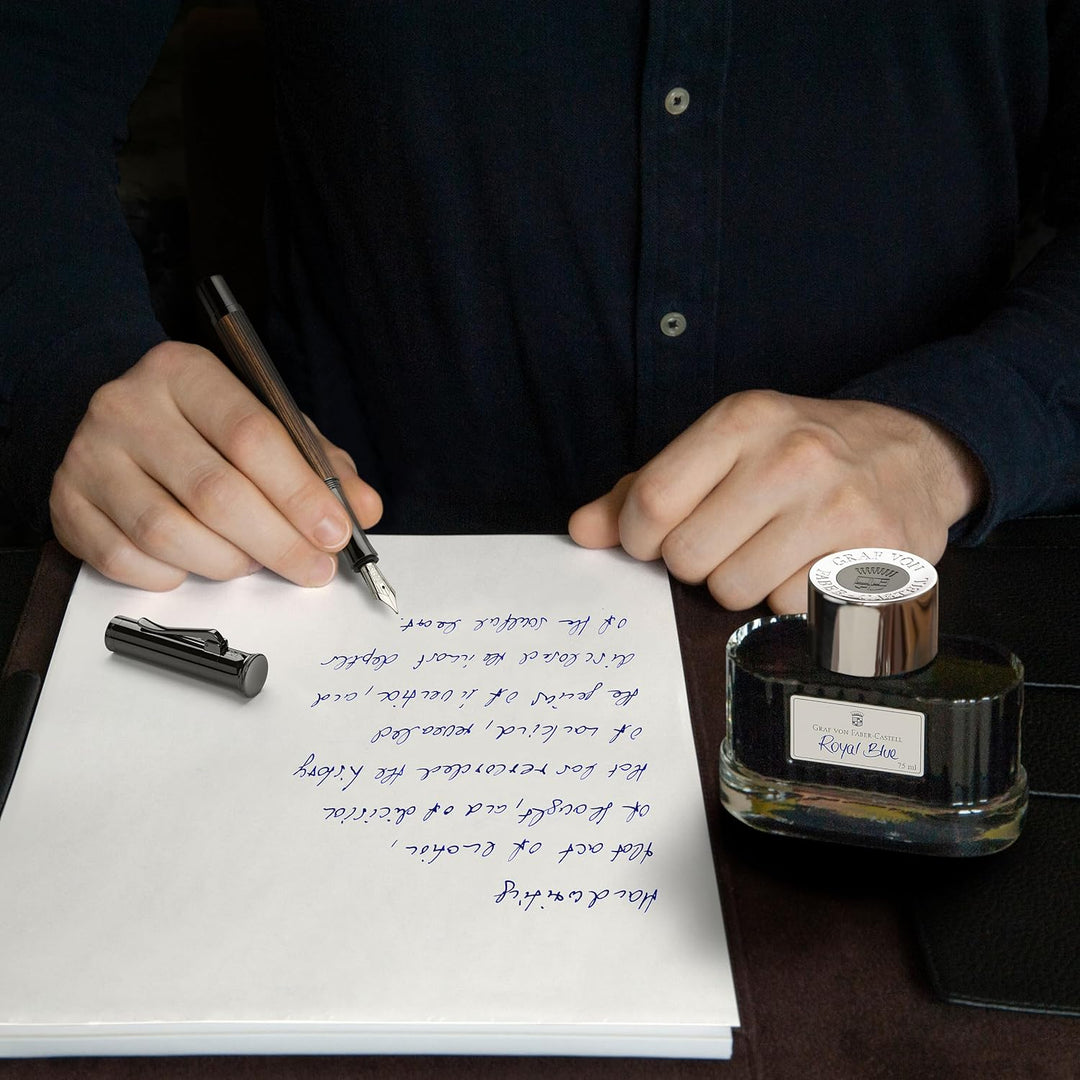 Graf von Faber-Castell 141009 75 ml blauer Tintenstift königsblau, königsblau