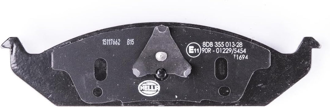 HELLA PAGID 8DB 355 013-281 Bremsbelagsatz - T1694 - Dicke/Stärke: 16.5mm - Bremssystem: Bendix - mi