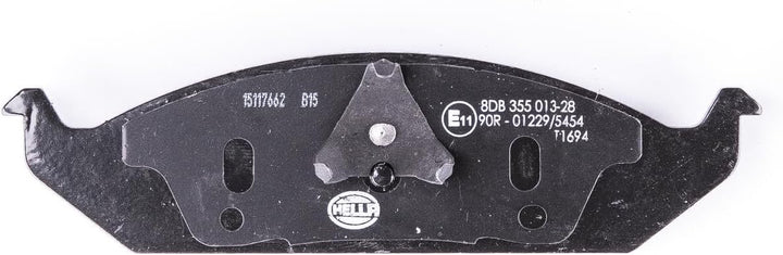 HELLA PAGID 8DB 355 013-281 Bremsbelagsatz - T1694 - Dicke/Stärke: 16.5mm - Bremssystem: Bendix - mi