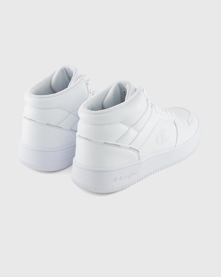 Champion Rebound 2.0 MID Herren Sneaker S21907-CHA-WW014 weiss/schwarz/grau 41 EU Weiss Ww001, 41 EU