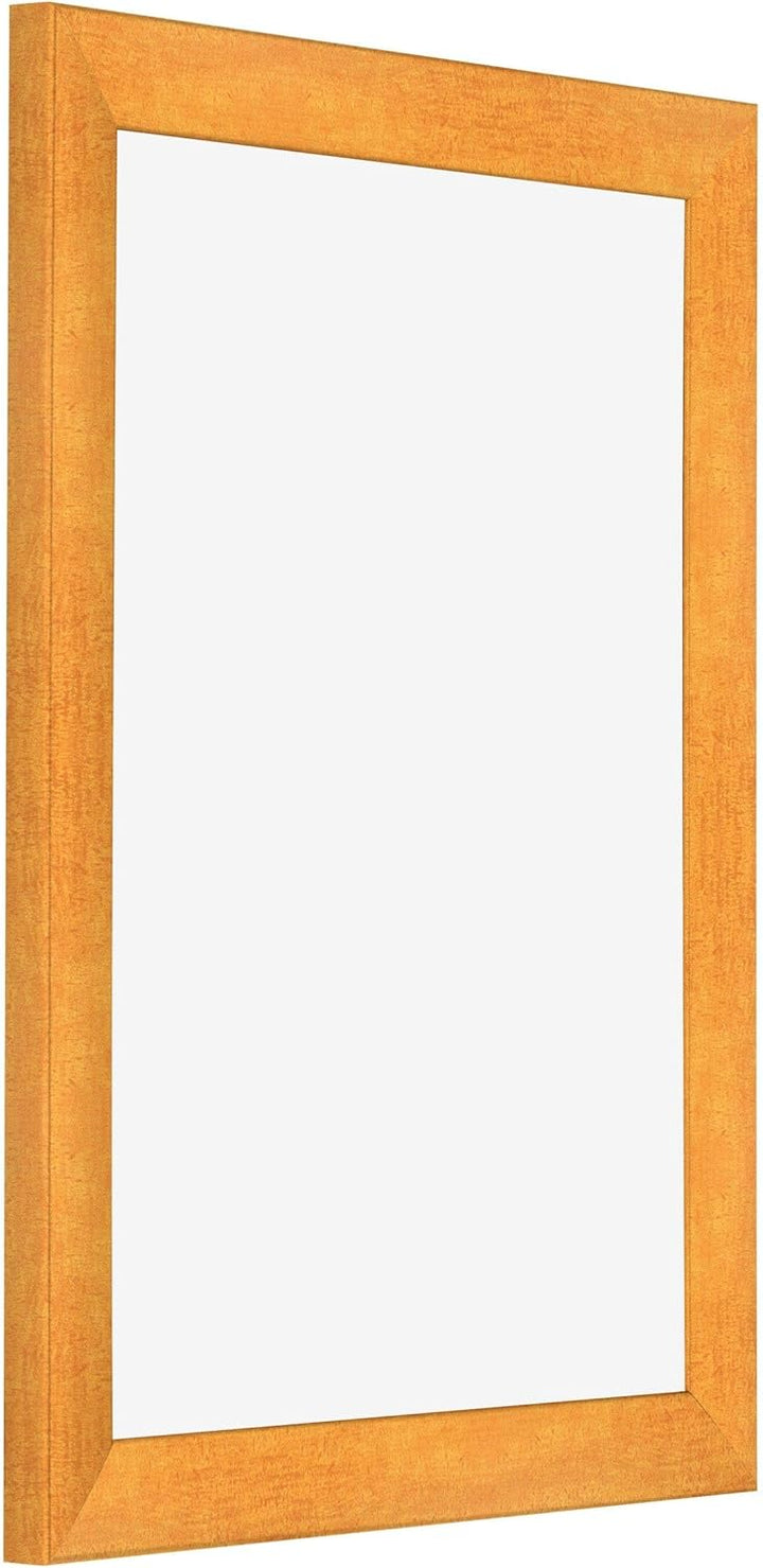 yd. Your Decoration - Bilderrahmen 75x100 cm - Orange - Bilderrahmen aus MDF mit Acrylglas - Antiref