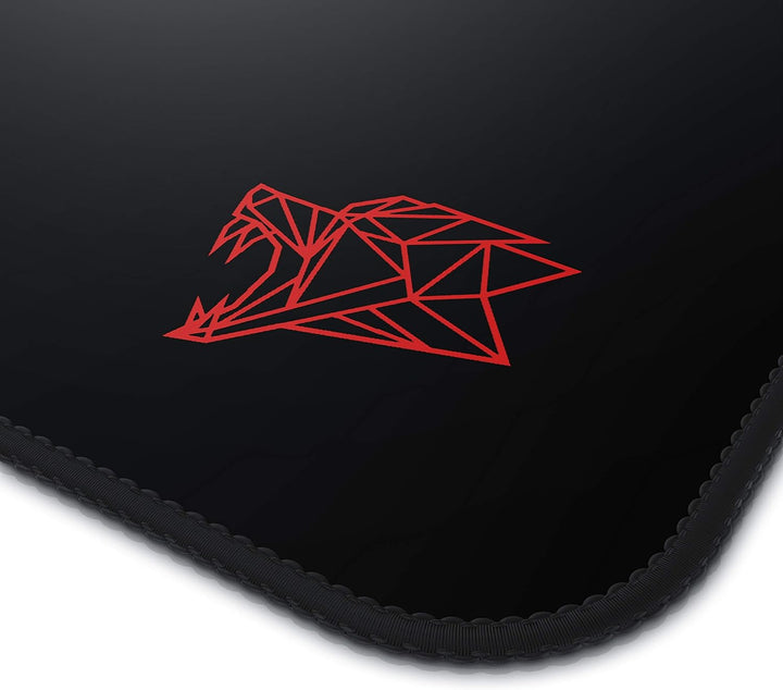 Titanwolf - Übergrösse Mauspad Gaming Titanwolf 1200x600mm XXXL Mousepad gross mit Motiv Tischunterl