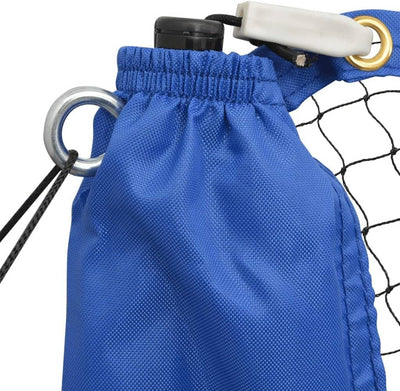 vidaXL Badmintonnetz Set mit 3 Bälle Federballnetz Volleyballnetz 300/500x155 cm 500 x 72 cm, 500 x