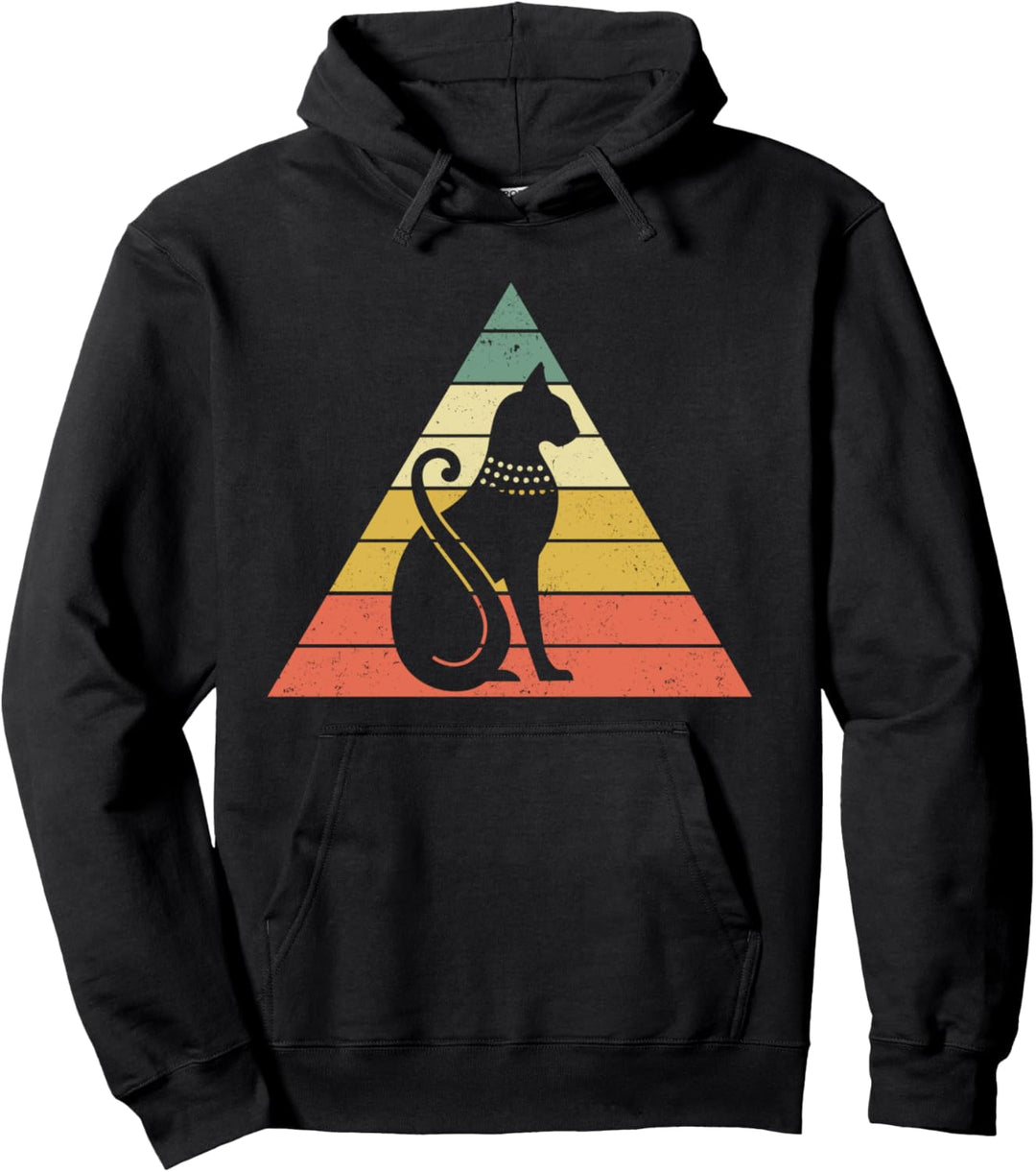 Bast Cat Altes Ägypten Pullover Hoodie