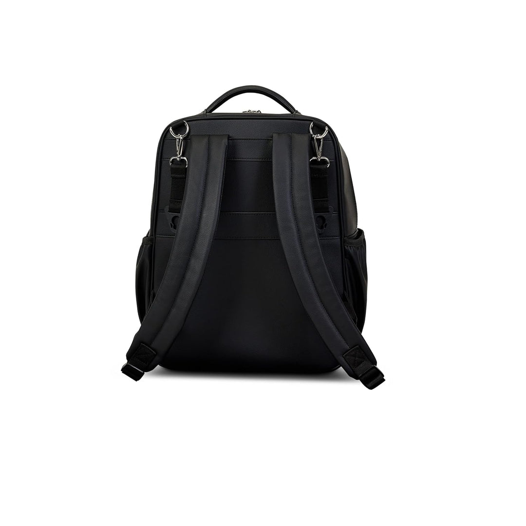 Moon Wickelrucksack & Tuch Blaubaer | Grosser Baby Windelrucksack + Wickelunterlage | Wickeltasche v