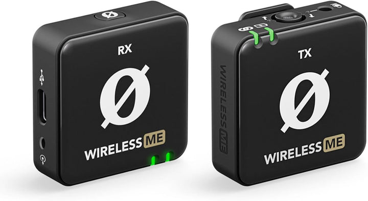 Rode Wireless ME digitales Drahtlos-Mikrofonsystem + Interview PRO Handmikrofon + keepdrum Fell-Wind