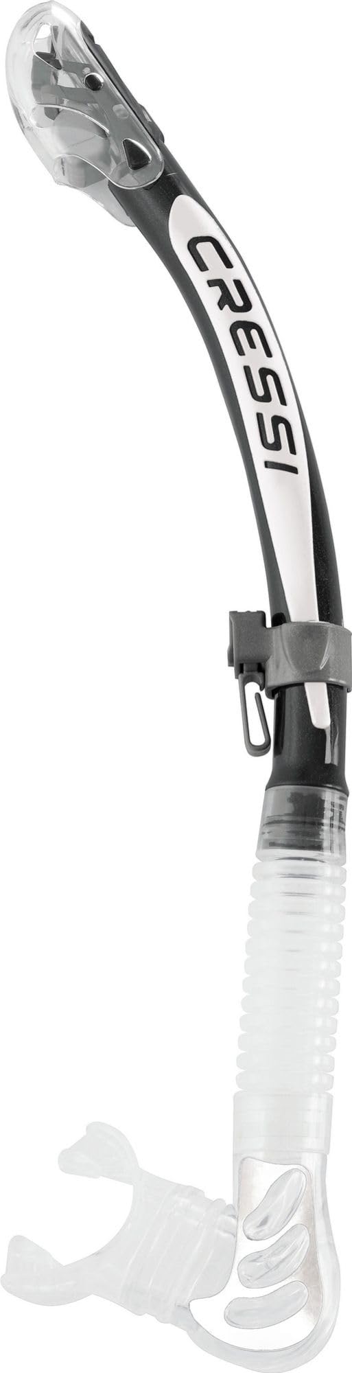 CRESSI Alpha Ultra Dry Snorkel - Trockenschnorchel zum Tauchen, Freitauchen und Schnorcheln, Einheit