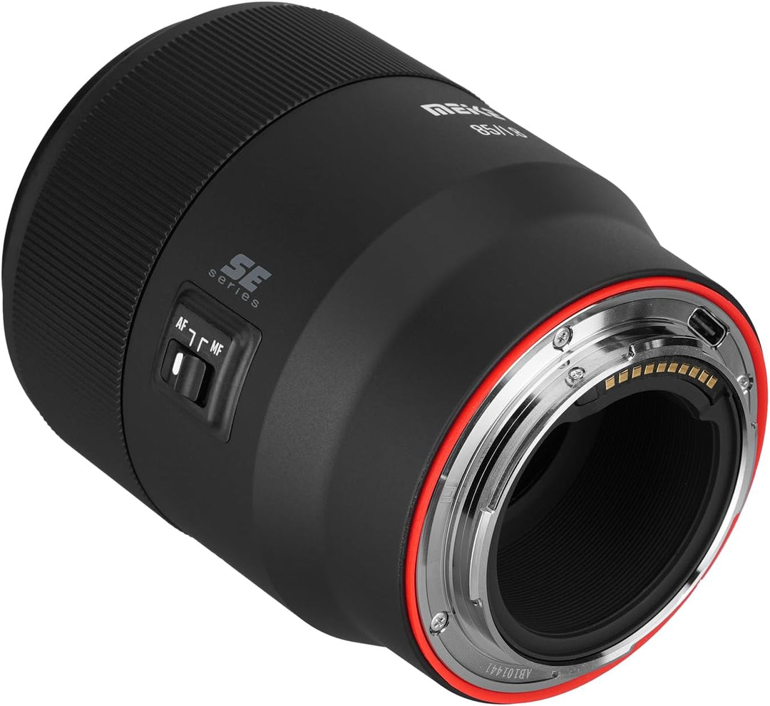 Meike Teleobjektiv F1.8 II STM AF, Medium, 85 mm, Autofokus, Vollrahmen, vertikale 8K-Objektiv, komp