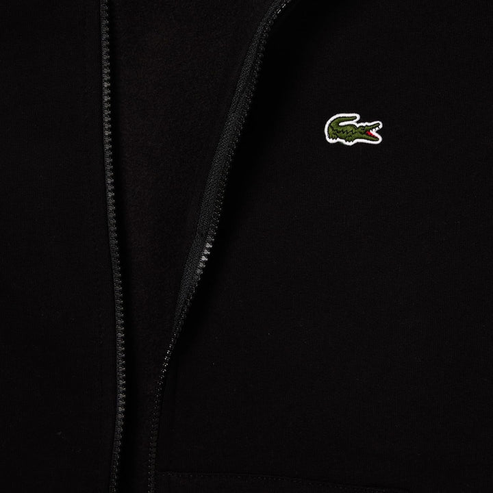 Lacoste Herren Sweatjacke SH9626 XS Schwarz, XS Schwarz