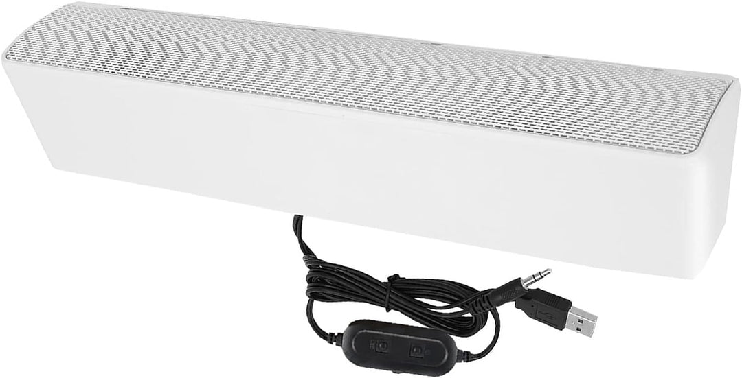 Kabelgebundener Lautsprecher, USB-Kabelgebundener Stereo-Soundbar-Musik-Player, Bass-Surround-Soundb