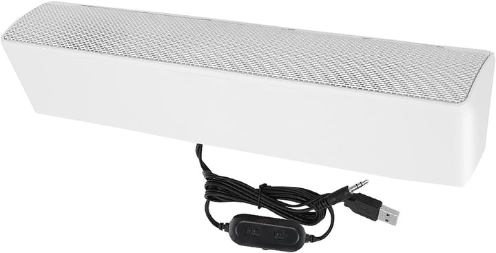 Kabelgebundener Lautsprecher, USB-Kabelgebundener Stereo-Soundbar-Musik-Player, Bass-Surround-Soundb