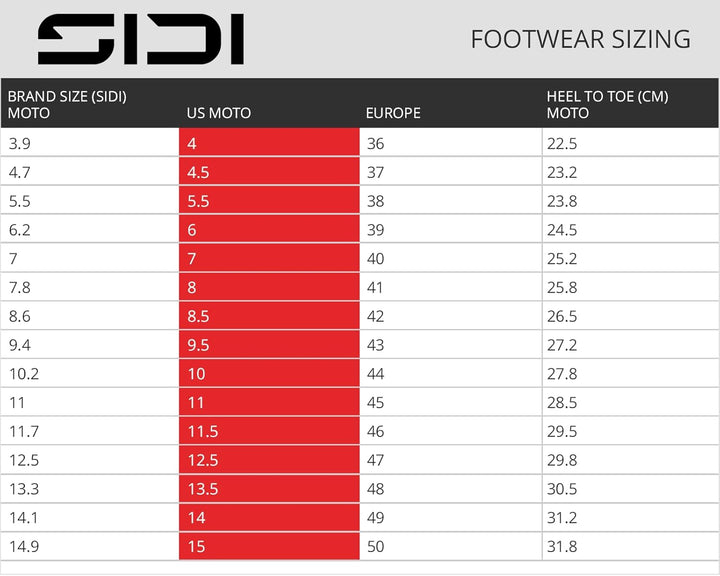 Sidi Motorrad Stiefel 44 EU Schwarz, 44 EU Schwarz