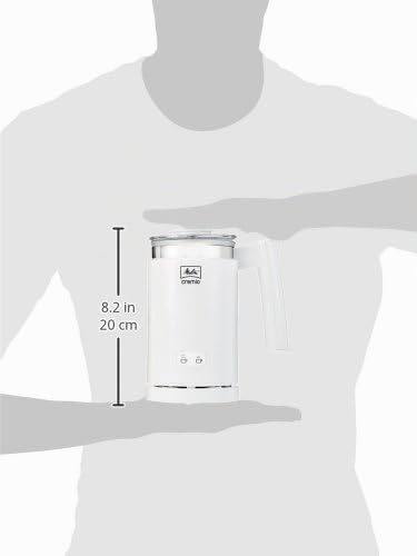 Melitta CREMIO 1014-01 Milchschäumer | Für kalte und warme Milch | Antihaftbeschichteter Behälter |