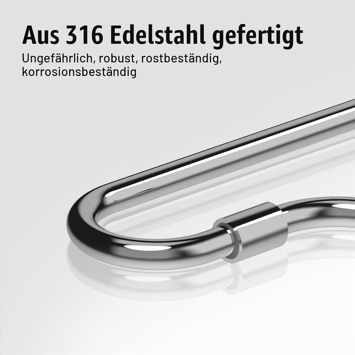 FZONE 10 Zoll Mini-Edelstahl-Lilienrohr-Einlauf Und -Auslauf, Kompatibel Mit 12/16MM Filter-Schläuch