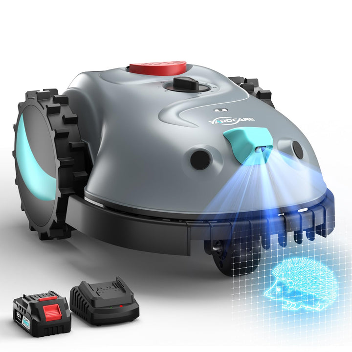 V100 Mähroboter ohne Begrenzungskabel, mit Vision Navigation, Spiralschnitt, 150 Hinderniserkennung,