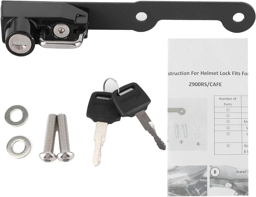 Helmschloss, Motorrad Helmschloss, Motorcycle Helmet Lock, Bicycle Helmet Lock, für Kawasaki Z900RS
