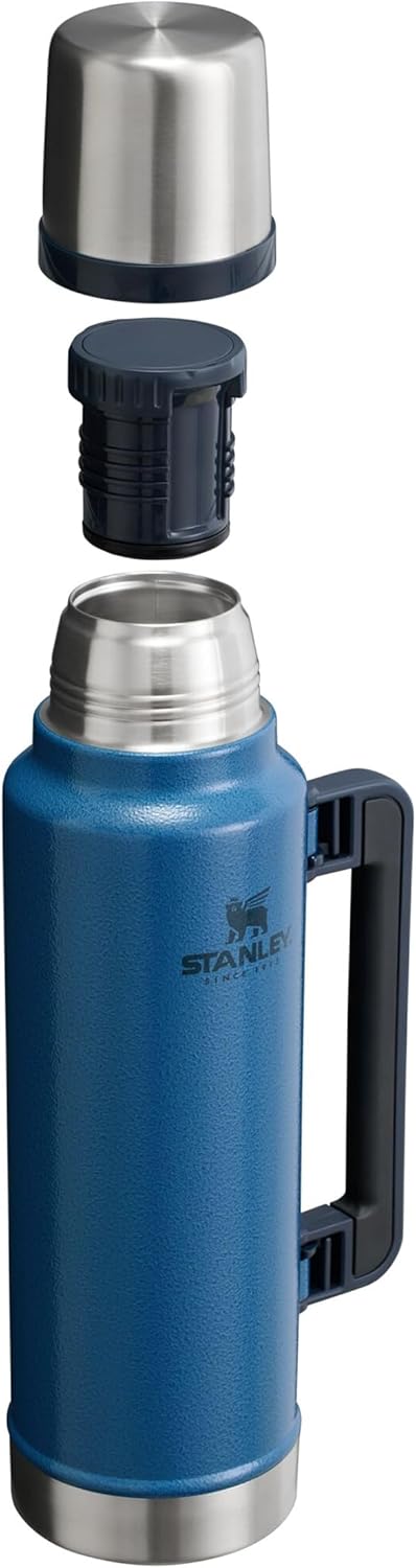 Stanley Classic Legendary Thermosflasche 1.4L - Thermos Hält 40 Stunden Heiss Oder Kalt - Edelstahl