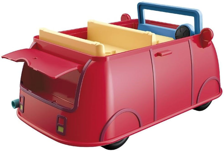Peppa Pig Peppas rotes Familienauto mit Sprach- und Soundeffekten, enthält 2 Figuren, Vorschulspielz