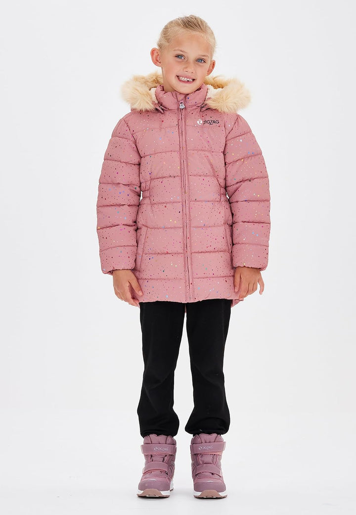 ZIGZAG Kinder Winterjacke Astrid 92 4161 Lilas, 92 4161 Lilas