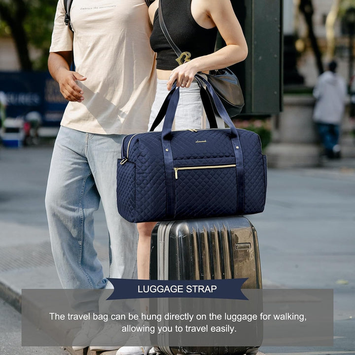 LOVEVOOK Reisetasche Damen Sporttasche Gross mit Laptopfach Weekender Handgepäck Tasche Gym Bag Trav