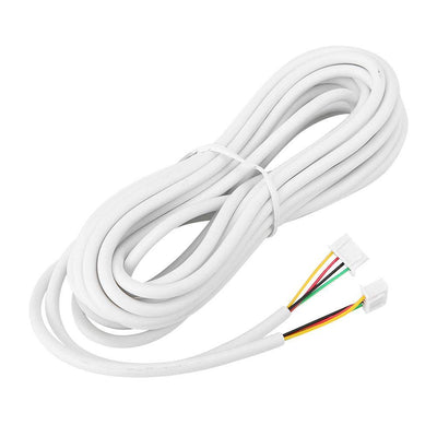 MAGT Kabel Für Türsprechanlage 4 Adriges Kabel, 25 Meter 4-adrig, 0,3 mm², rundes, Flexibles Kabel f